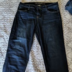 Dark blue skinny jeans